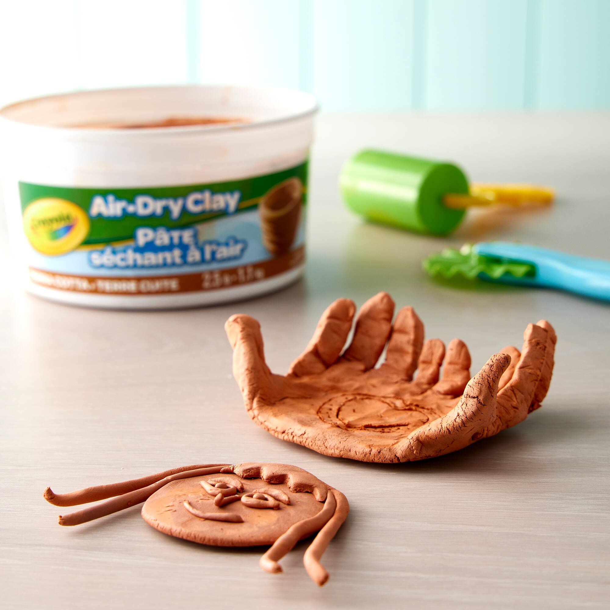 8 Pack: Crayola® Air-Dry Terra Cotta Clay, 2.5lb.